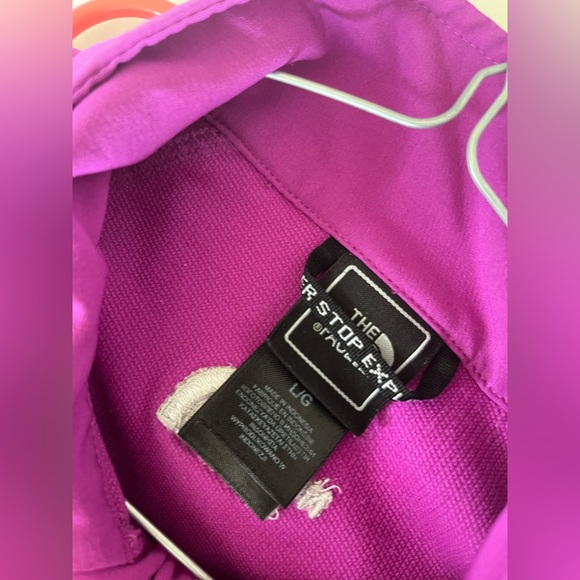 EUC - NORTH FACE women’s LARGE full zip light jacket - Picture 7 of 9